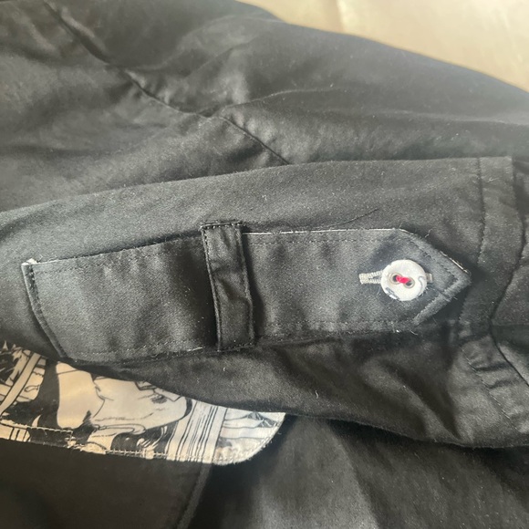 French XOOS Shirt funky print detailing size 1 - Picture 8 of 8